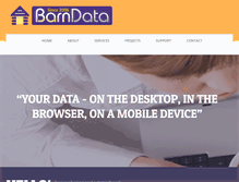Tablet Screenshot of barndata.co.uk
